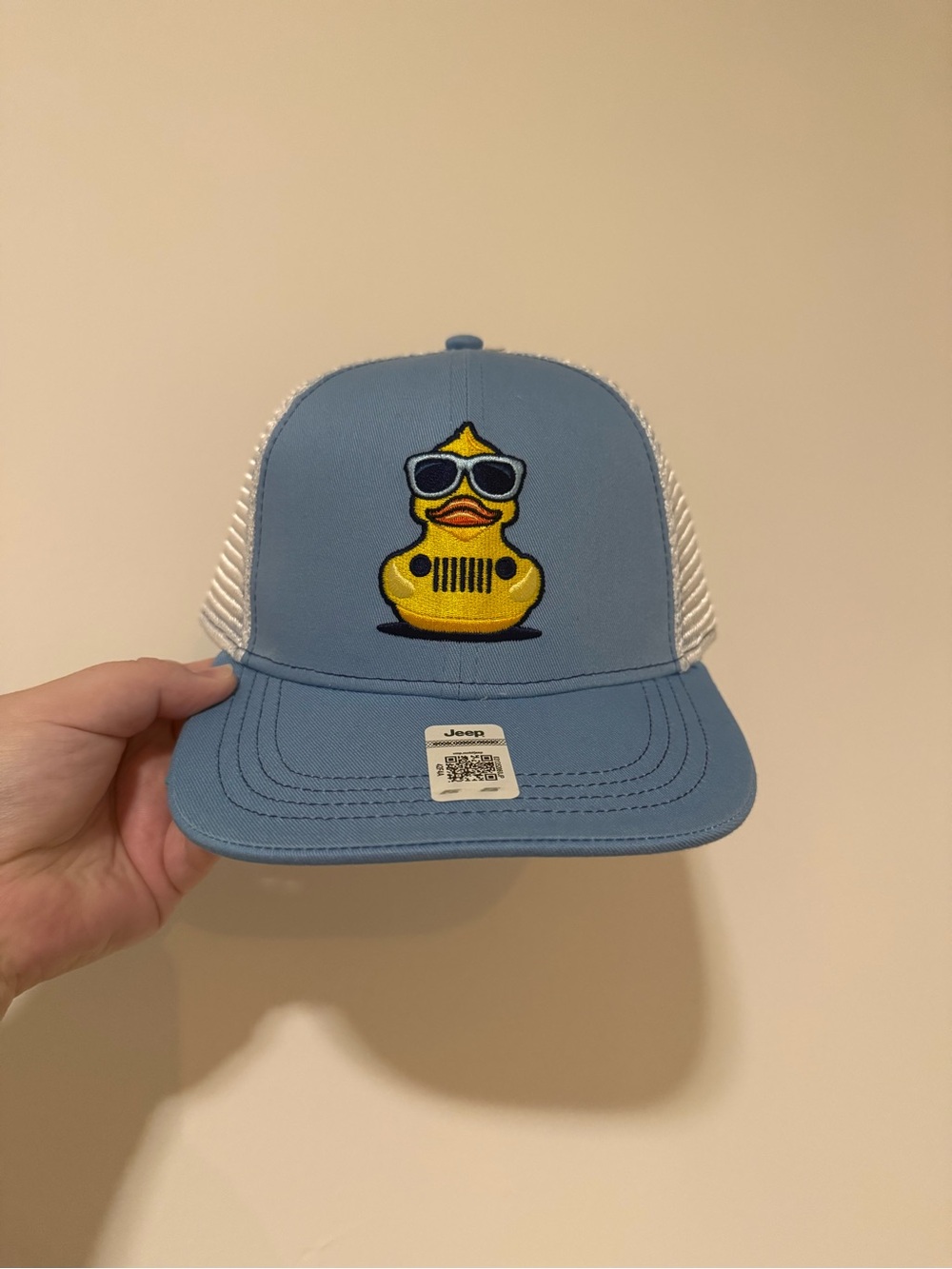 Jeep Duck Trucker Hat in Blue
